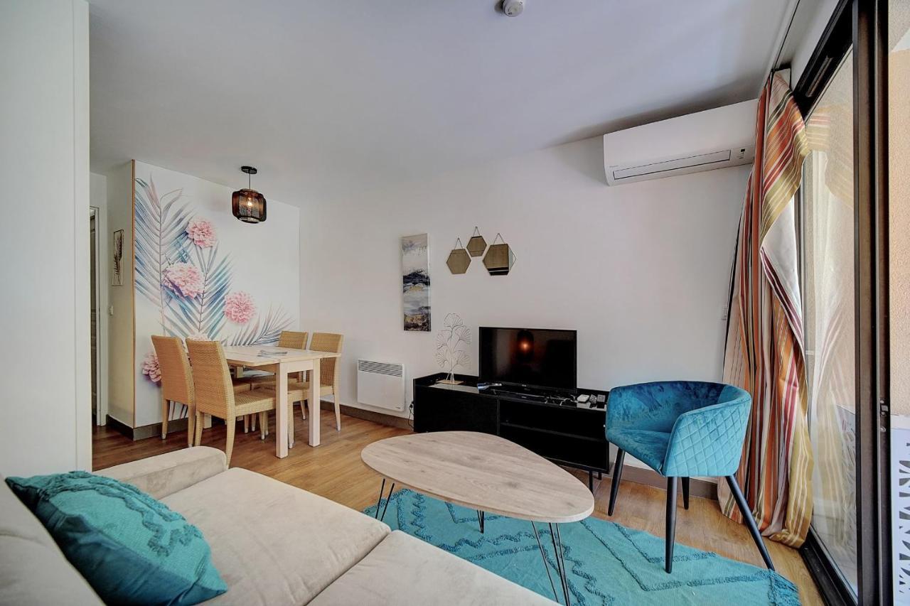 Immogroom - 2 Rooms - Renovated - Pool - Ac - Parking - Garden Cannes Exterior foto